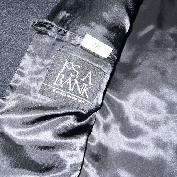 Jos. A. Bank wool dress coat. 42L. VGUC to be safe see details. - Picture 7 of 10